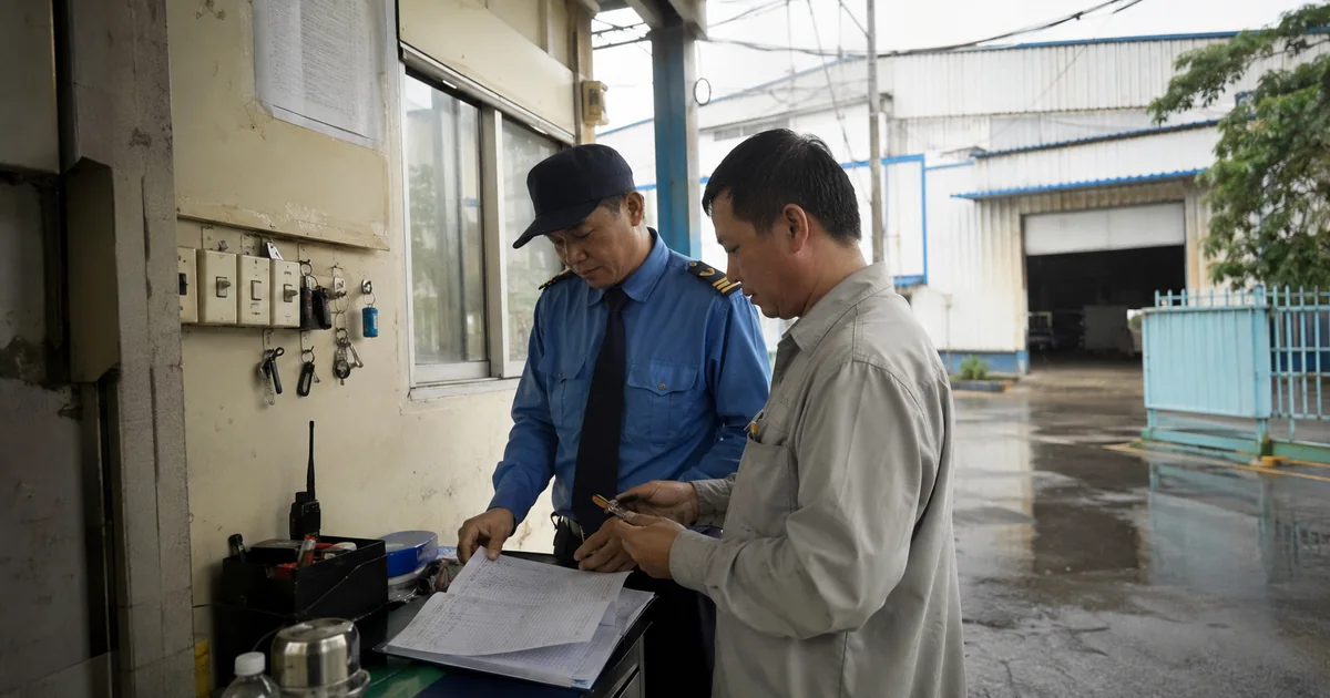 Bàn giao bảo vệ Long Thành tại các chốt trực