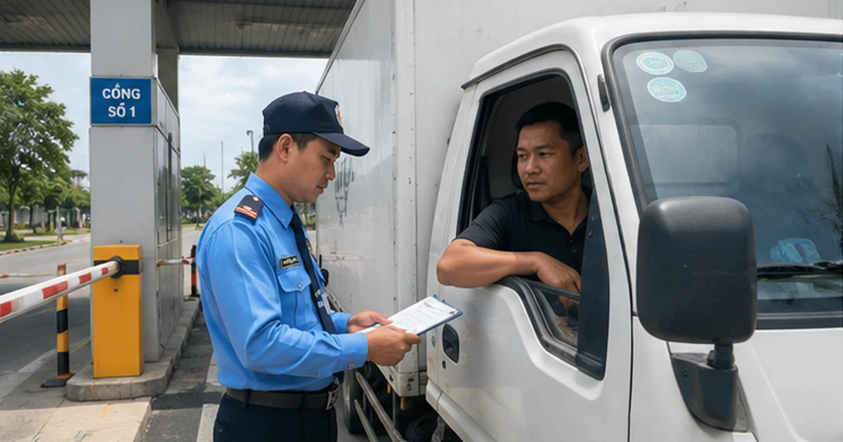 Doanh nghiệp tại Vũng Tàu tổ chức kiểm soát vận hành tại cổng