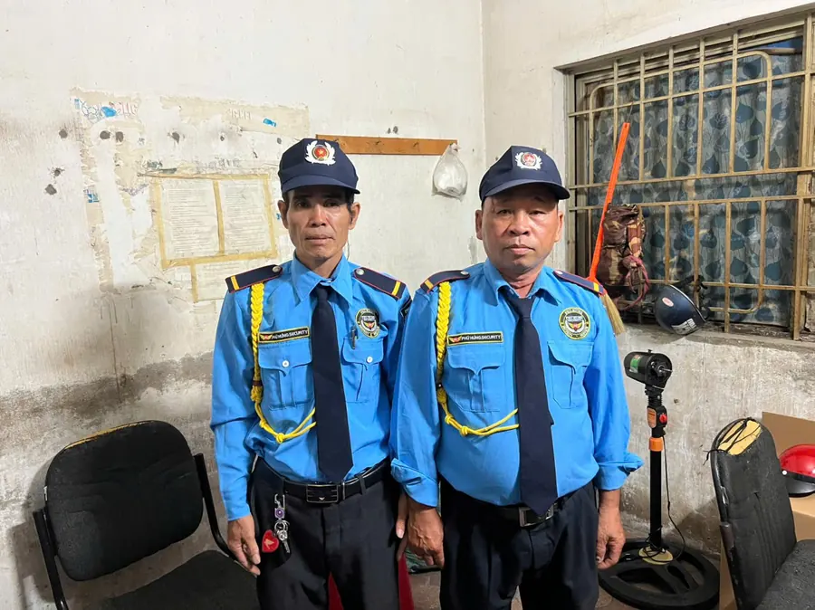 Nhân sự bảo vệ thực tế tại mục tiêu doanh nghiệp