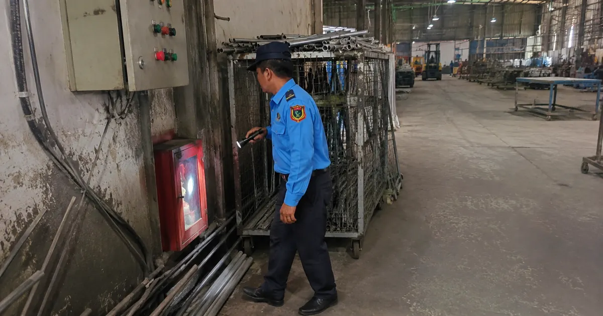 Bố trí chốt trực sau khảo sát mục tiêu bảo vệ Bình Dương
