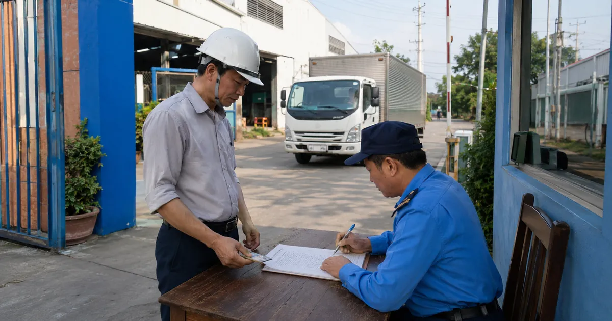 Sử dụng dịch vụ bảo vệ tại doanh nghiệp Củ Chi để kiểm soát cổng
