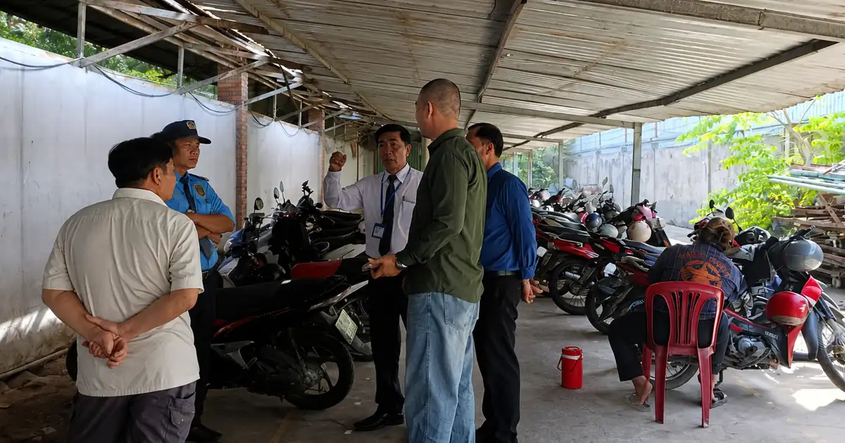 Trao đổi nhiệm vụ và nội quy mới giữa doanh nghiệp với lực lượng bảo vệ tại TPHCM